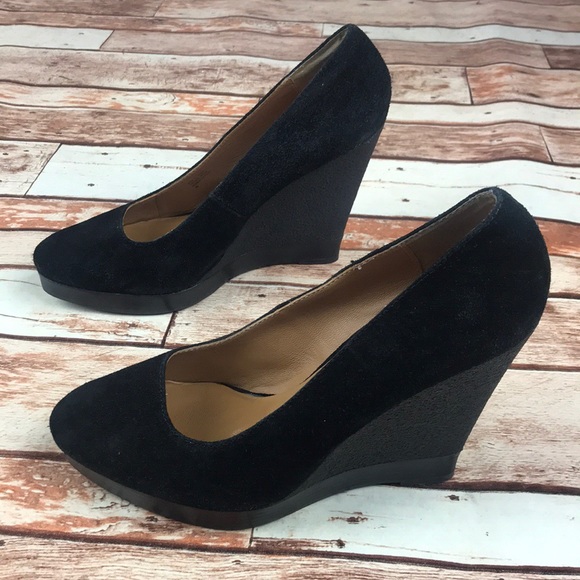 KORS Michael Kors Shoes - Michael Kohrs Black Wedge Sexy Career Heels 9 M